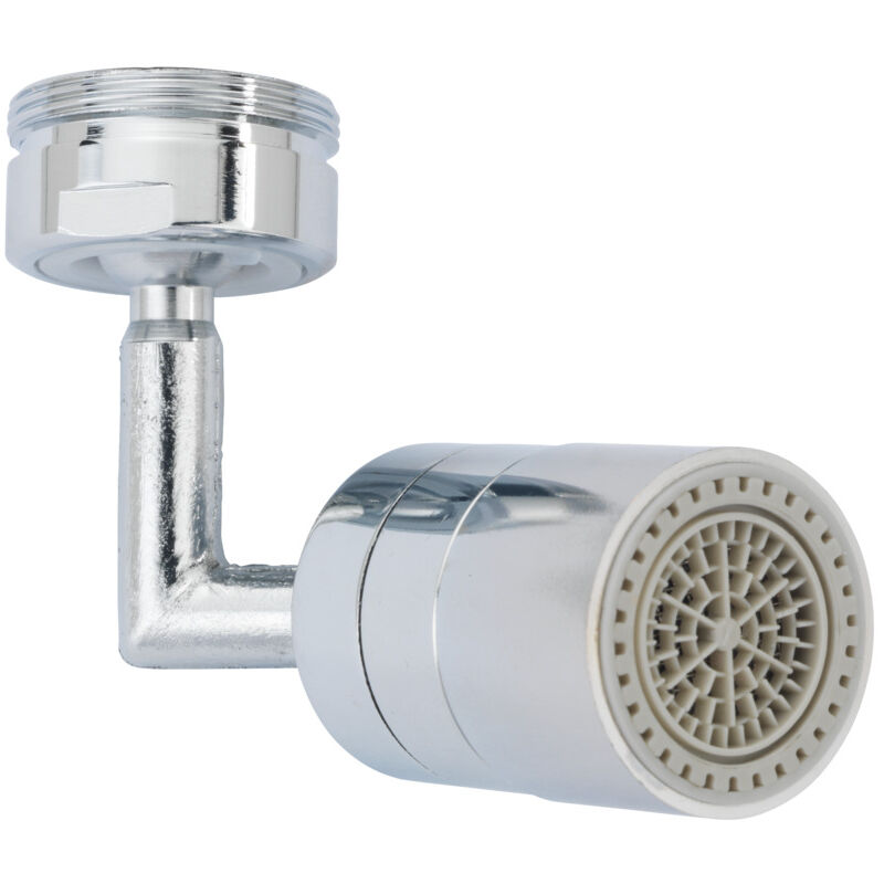 Rallonge de robinet WENKO, extension de robinet orientable avec régulateur de jets d'eau, embout de robinet avec économiseur d'eau, 2 types de jets