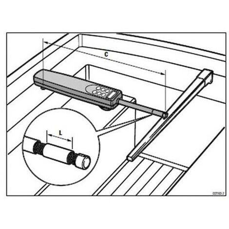 Rallonge de verin pour pilote automatique - RAYMARINE - 102 mm