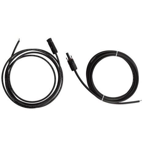 Rallonge double solaire connecteur MC4 male et femelle 3 mêtres