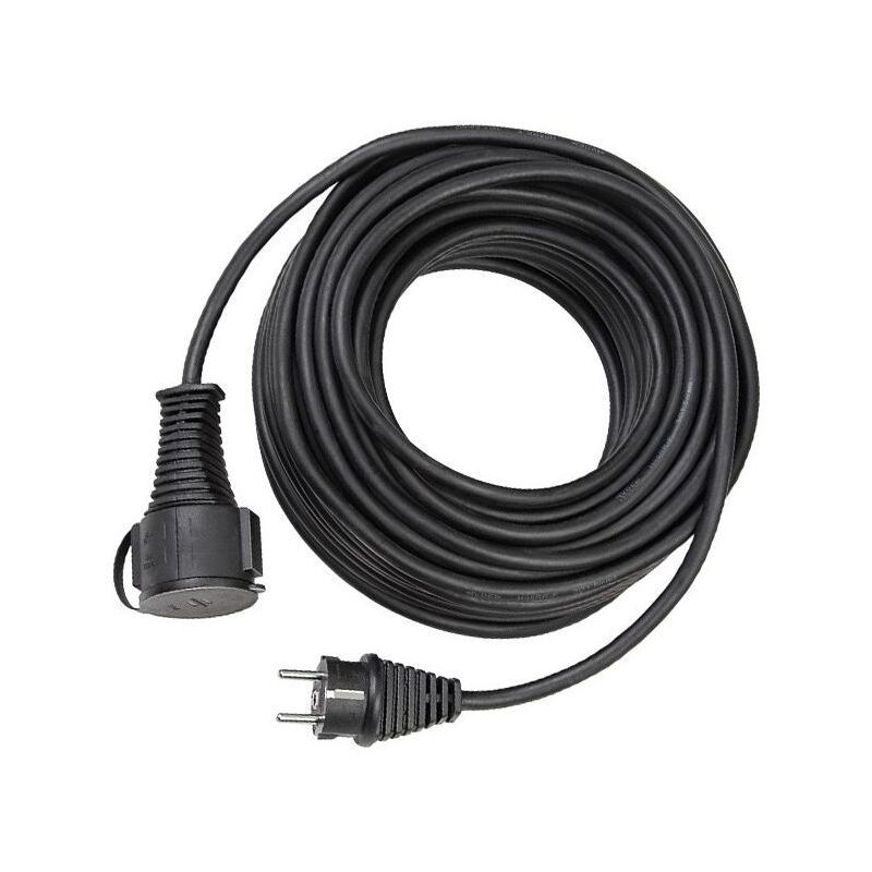 Rallonge électrique 20m IP44 Noir