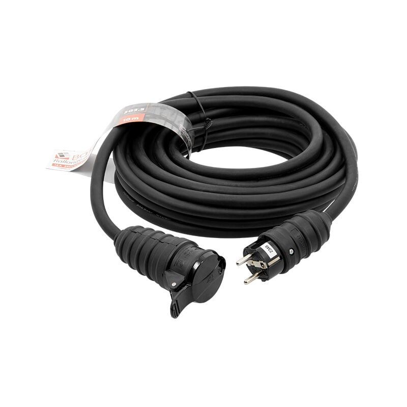 Rallonge électrique IP44 10mètres HO7RN-F 3G2.5mm² Batilec