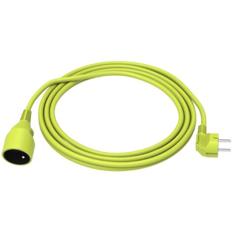 Rallonge électrique RS PRO 20m, 1 prise prises FR 2P+T, 250V 16A, IP20 ( Prix pour 1 )