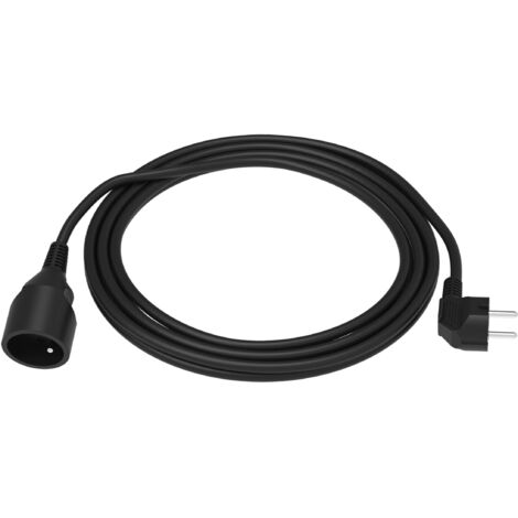 Rallonge électrique RS PRO 3m, 1 prise prises FR 2P+T, 230V 16A, IP20 ( Prix pour 1 )