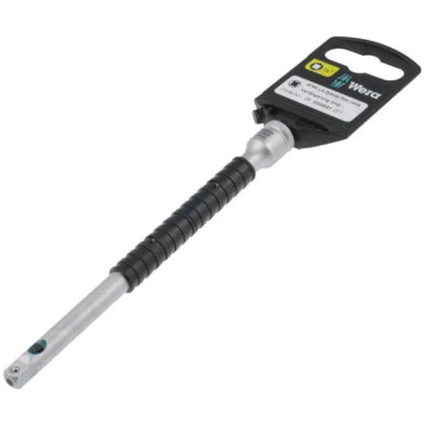 Rallonge en acier chrome-vanadium compatible avec cle a cliquet WERA