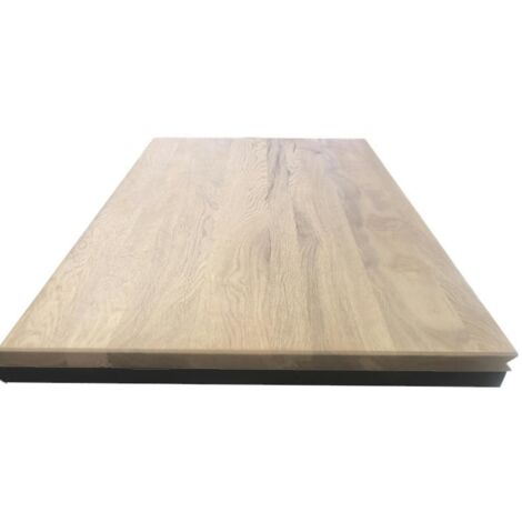Rallonge en chêne blanc pour table 180 cm et 220 cm PALERME