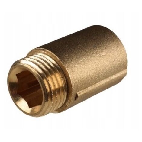 RALLONGE EN LAITON 1/2 X 70 MM