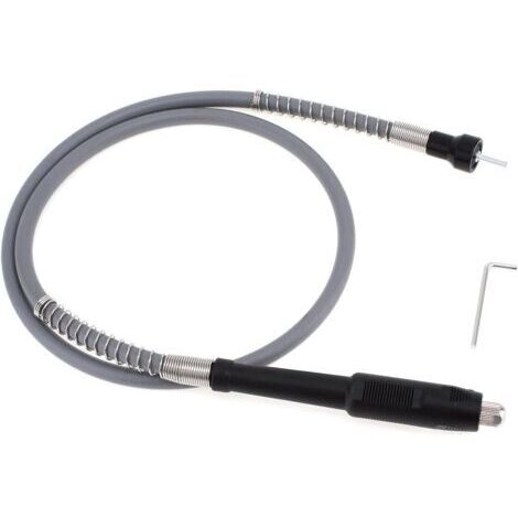 Rallonge flexible pour perceuse – Adaptateur universel avec mandrin sans clé – Matériau conduit sebific – Pour gravure et polissage