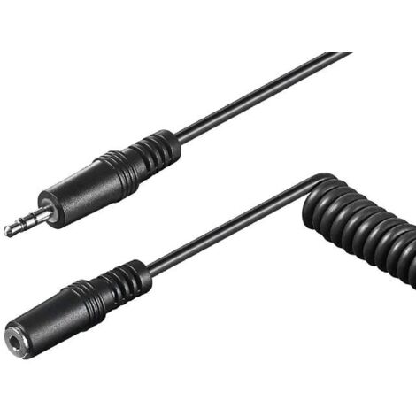 Rallonge jack 3.5mm 5m D4mm 28AWG