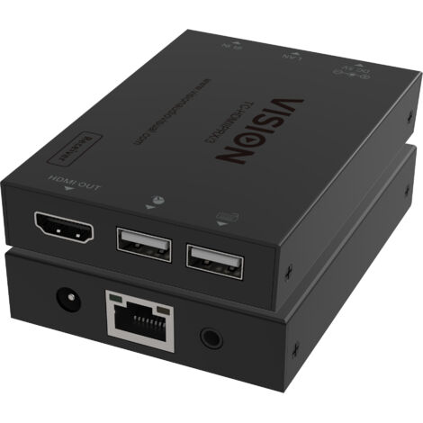 Rallonge KVM - Vision - TC-HDMIIPTX/3 - Audio - USB - Infrarouge - 150 m