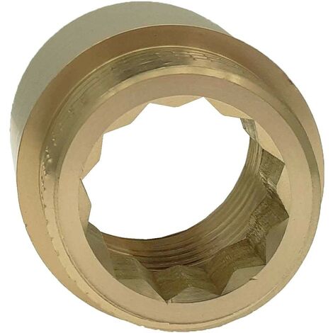 Rallonge laiton Mâle Femelle Ø 1/2" x L. 20 mm - à l'unité