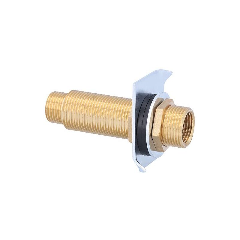 Rallonge mur creux 3/4'x1/2'x 95 mm Laiton