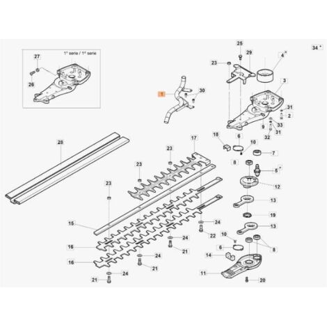 RALLONGE ORIGINALE EMAK 58070125R