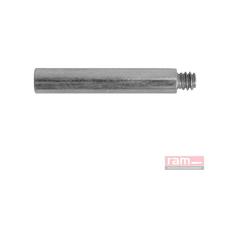 Vis Express - rallonge Patte à Vis ram 7X40 Pas de 150 Acier zingué-30 pièces