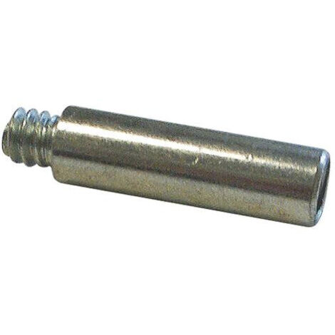 RALLONGE POUR COLLIERS ACIER NICKELE A EMBASE TARAUDEE ET MALE 7/150