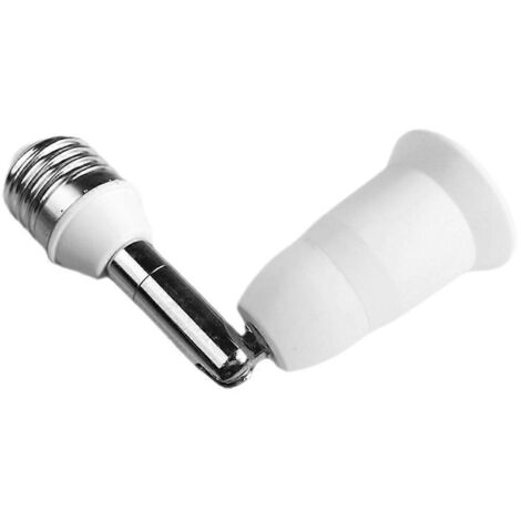 Rallonge pour douille E27, adaptateur réglable pour luminaire encastré.
