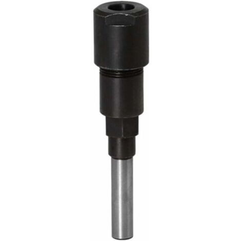 Rallonge pour pince de serrage, rallonge et outil de coupe, machine à graver, rallonge, outil de coupe pour mandrin pour le travail du bois (queue de 8 mm)