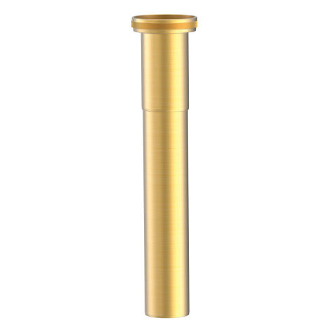 Rallonge pour siphon télescopique type bouteille Or Mat 24K - TRES 913463320OM