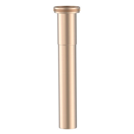 Rallonge pour siphon télescopique type bouteille Or Rose Mat 24K - TRES 913463320OPM