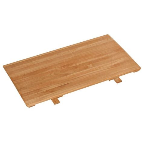 Rallonge pour table à manger en bois de chêne finition miel ESSEN