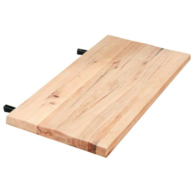 Pier Import - Rallonge pour table bords naturels (180/200/240) chêne blanc etna