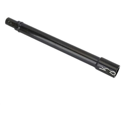 Rallonge pour tarière à essence 30 cm acier noir raccord enfichable avec boulon de sécurité