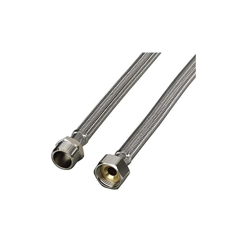 Xavax - rallonge pour tuyau d'arrivée d'eau armé, coudé, 1 m 00111890