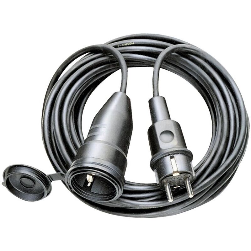 Rallonge électrique 25m de câble H07RN-F 3G2,5 avec prise à clapet (IP44)