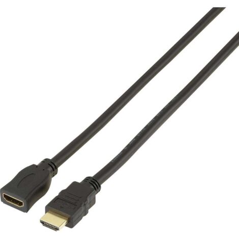 Rallonge SpeaKa Professional SP-7870532 2.00 m noir R848221