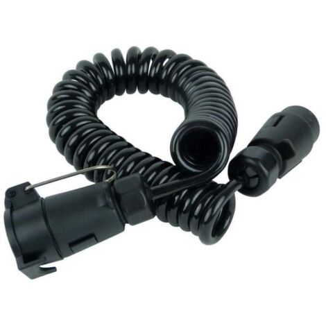 RALLONGE SPIRALE POUR REMORQUE 7 POLES 0.75MM2