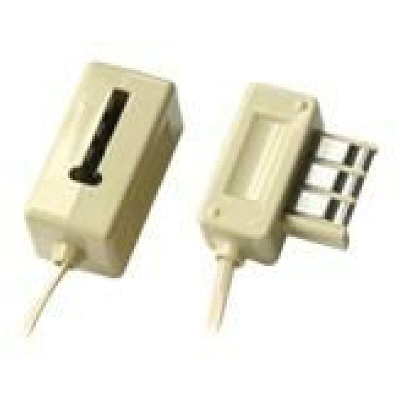 APM - rallonge telephone gigogne male femelle 6 contacts 10 metres RJ11