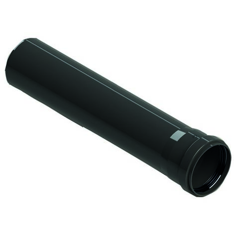 Rallonge télescopique L 500mm mf d.80mm polypropylène noir résistant aux UV