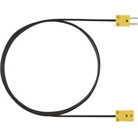 Rallonge testo 0554 0592 Câble rallonge, 5 m, pour sonde thermocouple de type K, Convient pour (détails) Thermomètre testo 925 Q75968