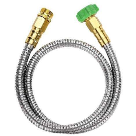 Rallonge tuyau acier inoxydable 1ft, connecteur robinet flexible robuste