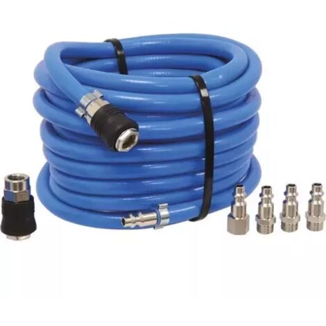 Rallonge tuyau air avec raccords rapides 8x14mm 5 m