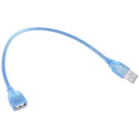 Rallonge USB 2.0 Super Speed de 23 cm, mâle vers femelle.