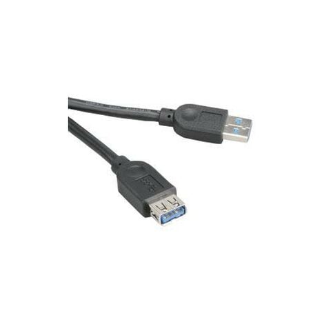 RALLONGE USB 3.0 TYPE A MÂLE / FEMELLE - 2 M (MC923AMF-2M/N)