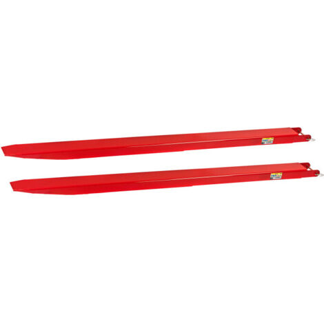 Rallonges de fourches 200 cm pour chariot élévateur - 2 pces - Type 3