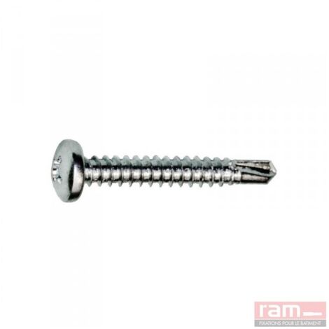Ram   21841   BOITE PLASTIQUE DE 200 VIS AUTOPERCEUSES 4.8 x 1