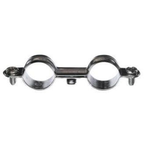RAM - Collier métallique double isophonique Ø14mm 10 pcs - 54014