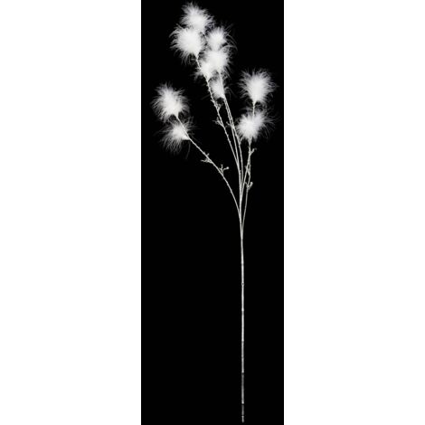 Rama Diente de León Pluma Blanca 107 cm - Feeric lights & christmas