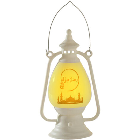 Ramadan Lamp Eid Electronic Candle Candlestick Wind Lamp for Home Party Decoration