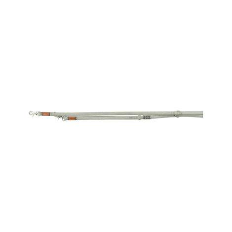 Ramal ajustable para perro Trixie Be Nordic Gris claro M/L