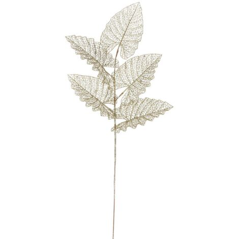 Ramas 5 hojas de oro calado. - Atmosphera créateur d'intérieur