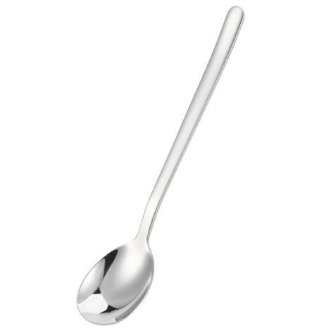 Ramen-Löffel aus Holz, langer Griff, elegant und lebensmittelecht für Suppen und Fondue