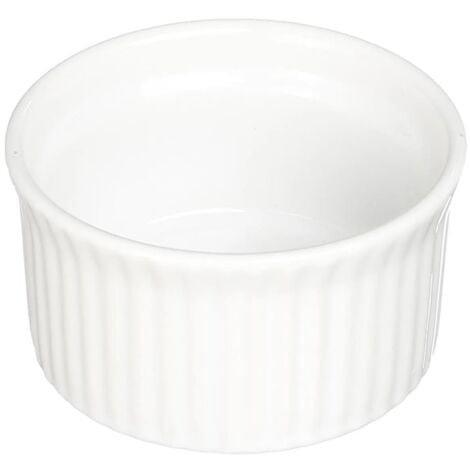 1001KDO Ramequin en Céramique Blanche