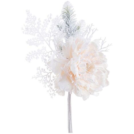 Rametto decorativo "Ginny" innevato per interni ed esterni h 52 cm -Armonia
