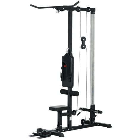 Rameur à squat pour maison, sans poids, acier et similicuir noir, parfait pour cardio, jambes et entraînement complet fitness à domicile