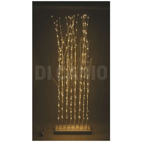 Rami luminosi 200x40 cm 40 LED bianco caldo