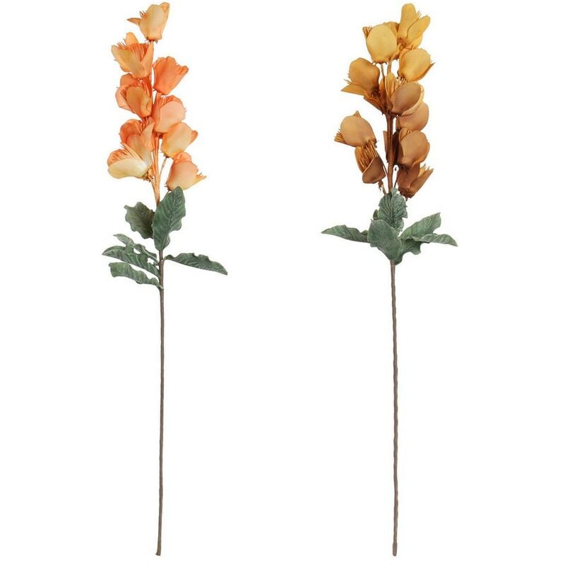 

Ramilletes DKD Home Decor Amarillo Naranja EVA (Etilvinilacetato) (2 pcs)