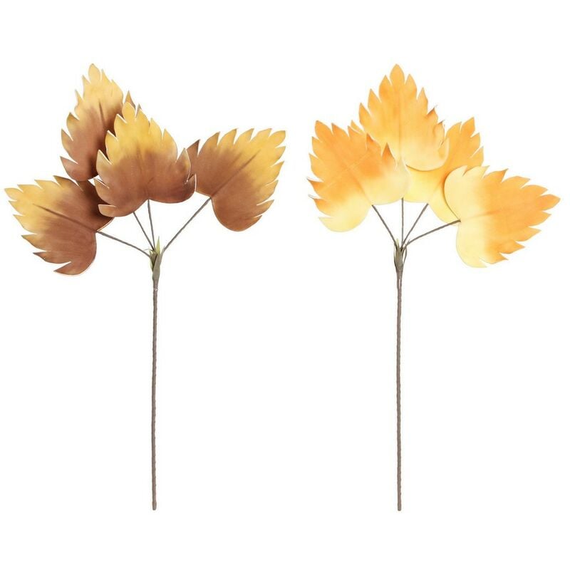 

Ramilletes DKD Home Decor Amarillo Naranja EVA (Etilvinilacetato) (2 pcs)